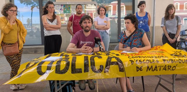 Demanen una "mobilització històrica" per l'escola pública a Mataró Demanen una "mobilització històrica" per l'escola pública a Mataró