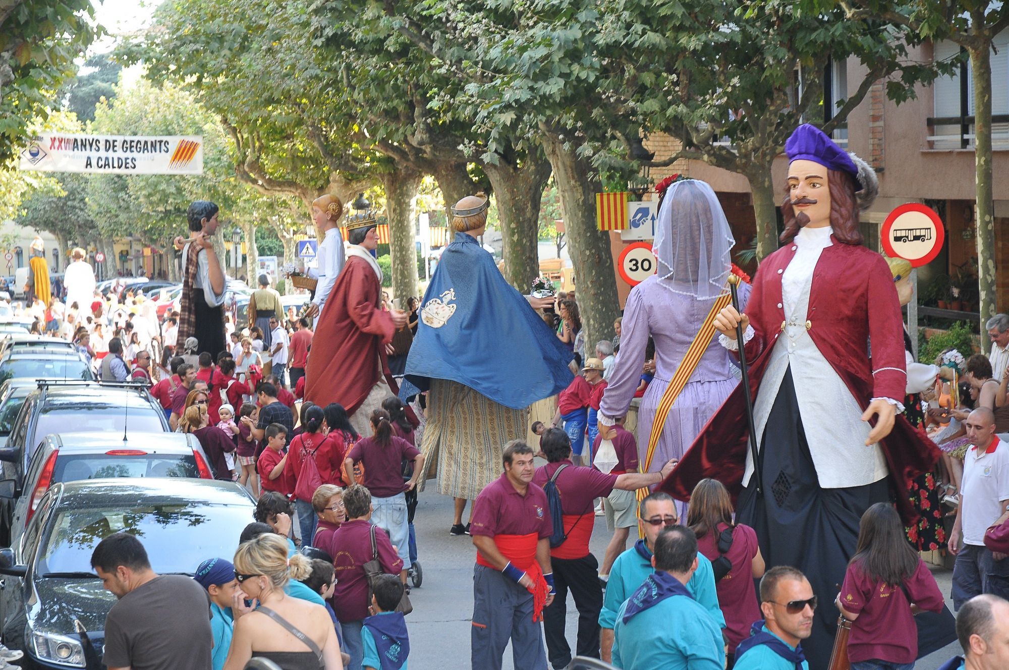 Gegants de Caldes d'Estrac