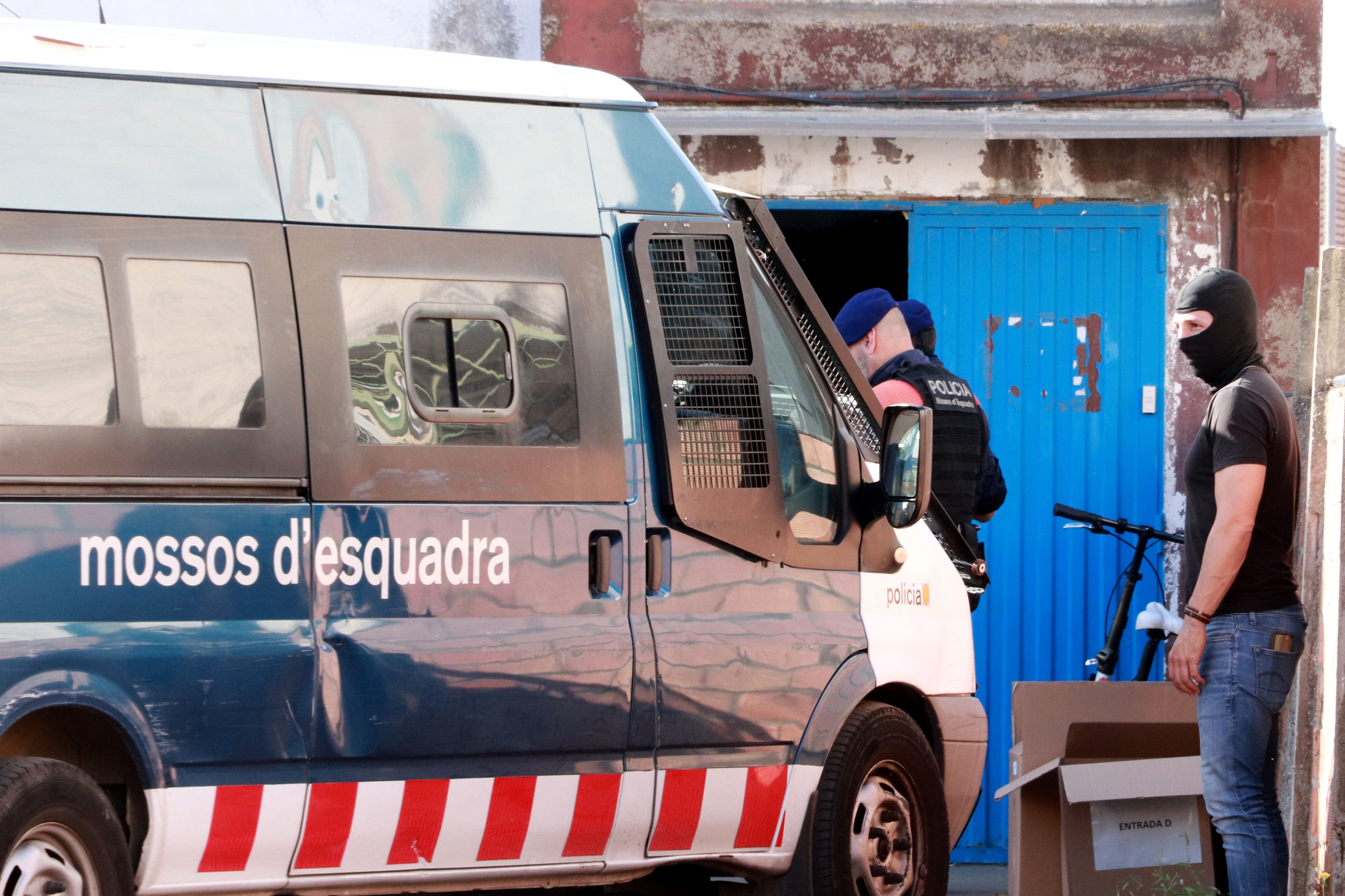Operativo policial contra el tráfico de armas y drogas. Foto: ACN