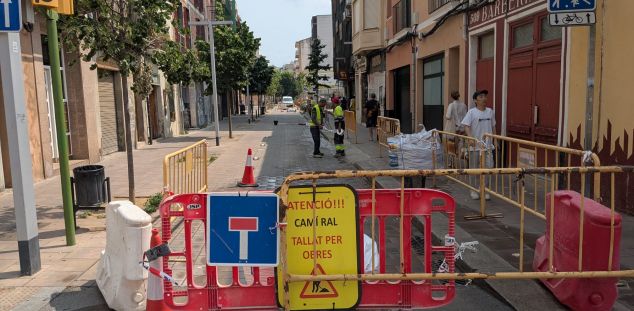 Terceres obres en tres anys al Camí Ral de Mataró. Foto: Cugat C Terceres obres en tres anys al Camí Ral de Mataró. Foto: Cugat C