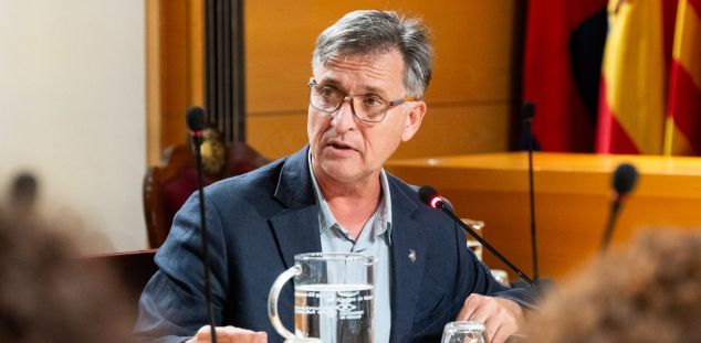 Pim Camprubí al Ple Municipal. Foto: R,Gallofré