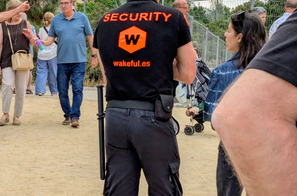 Seguretat privada de Wakeful a la Fira Seguretat privada de Wakeful a la Fira