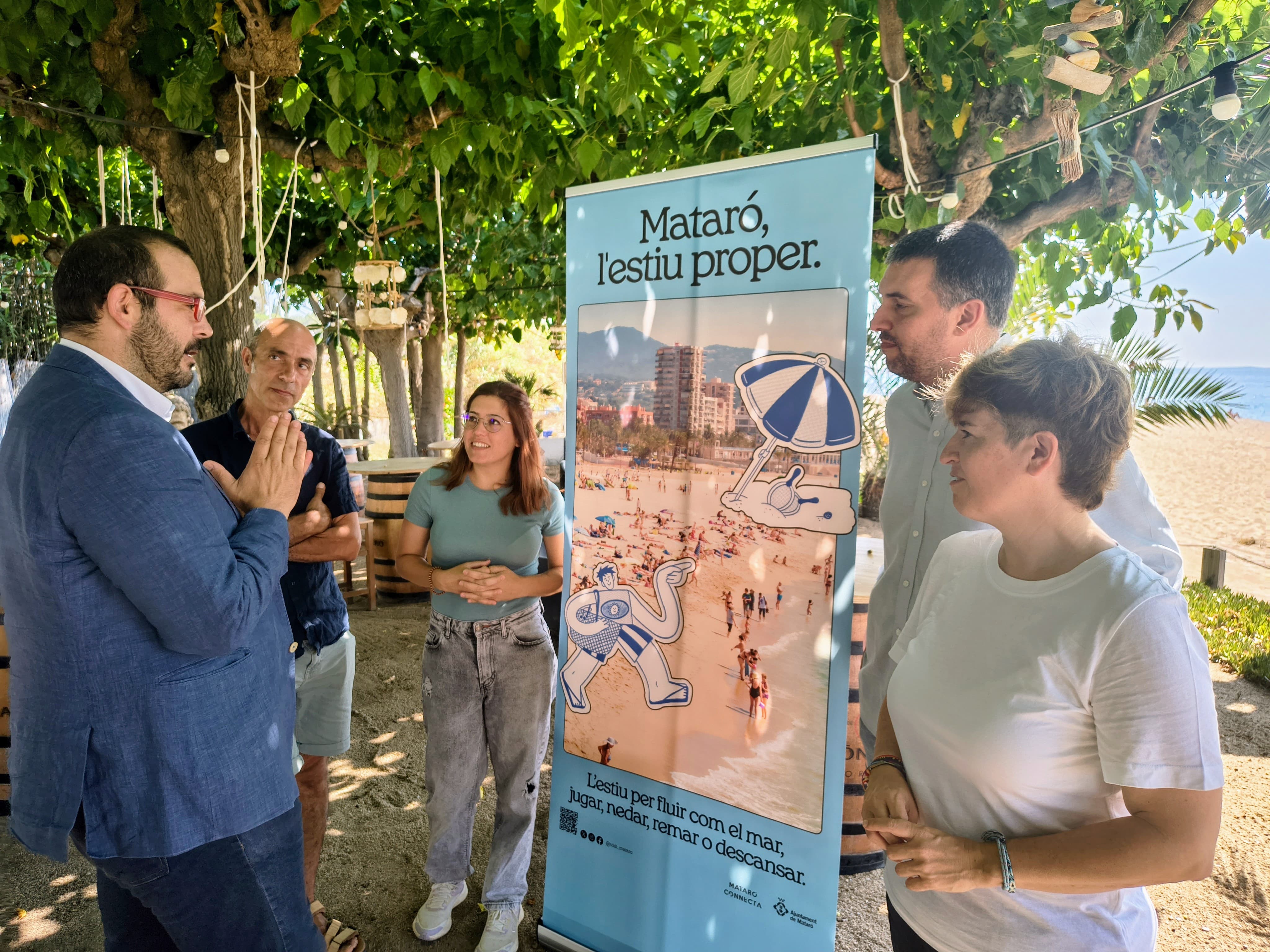 Presentació de la campanya d'estiu de Mataró. Foto V. B. 