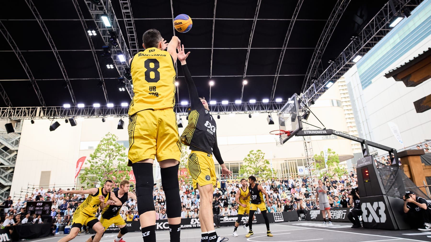 Un partit del Challenger 3x3