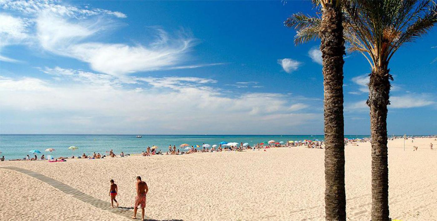 La platja de Malgrat de Mar, al Maresme, on ha mort un home ofegat