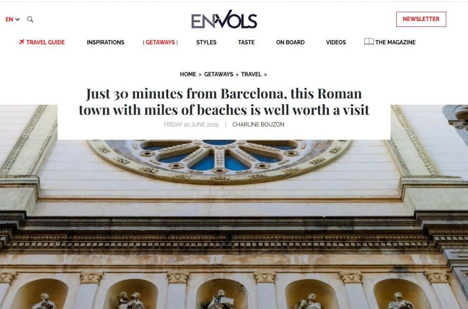 L'article a la revista EnVols L'article a la revista EnVols