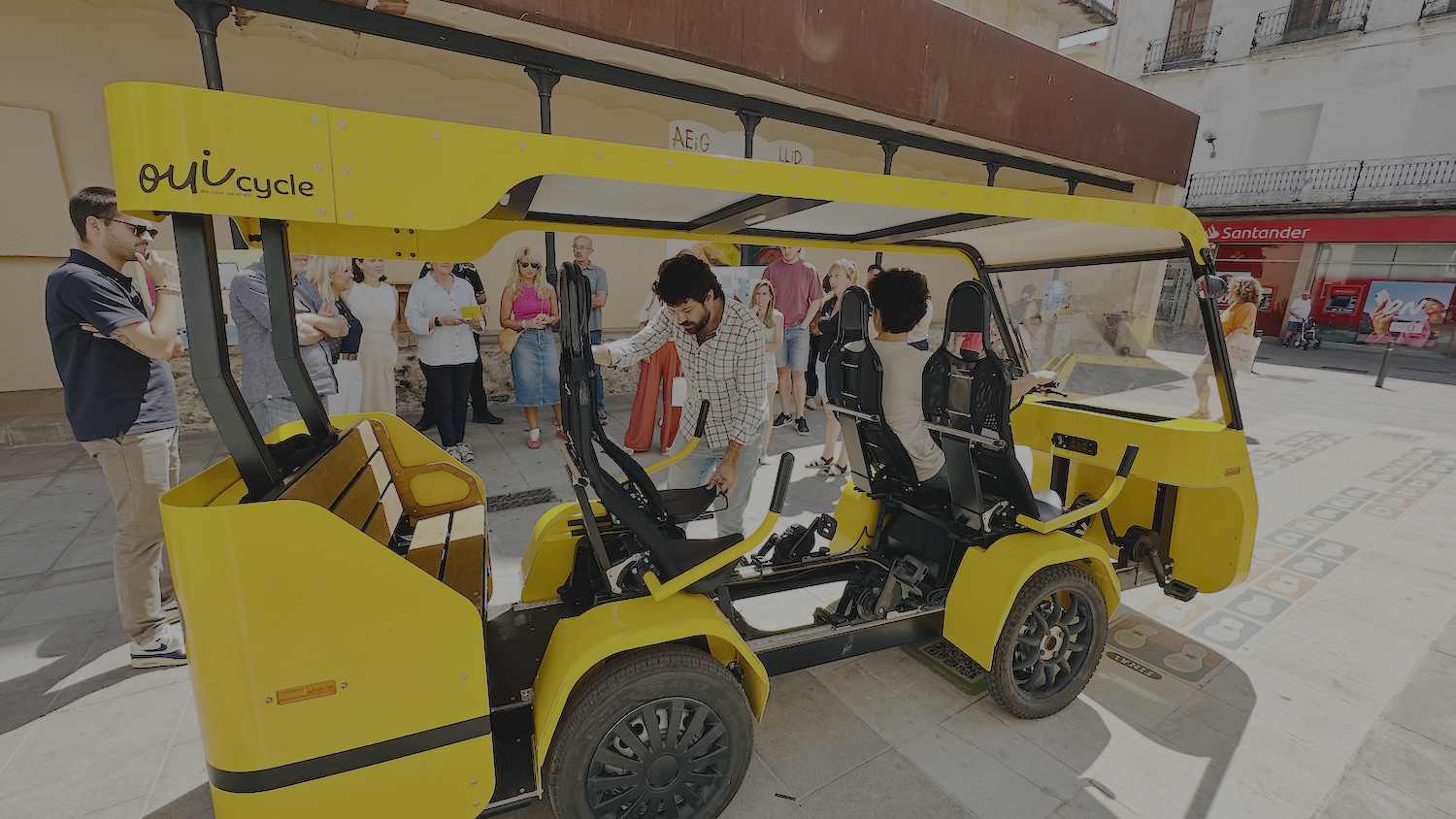 El bici-bus de Malgrat de Mar, al Maresme