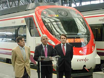 Presentación del nuevo tren Presentación del nuevo tren
