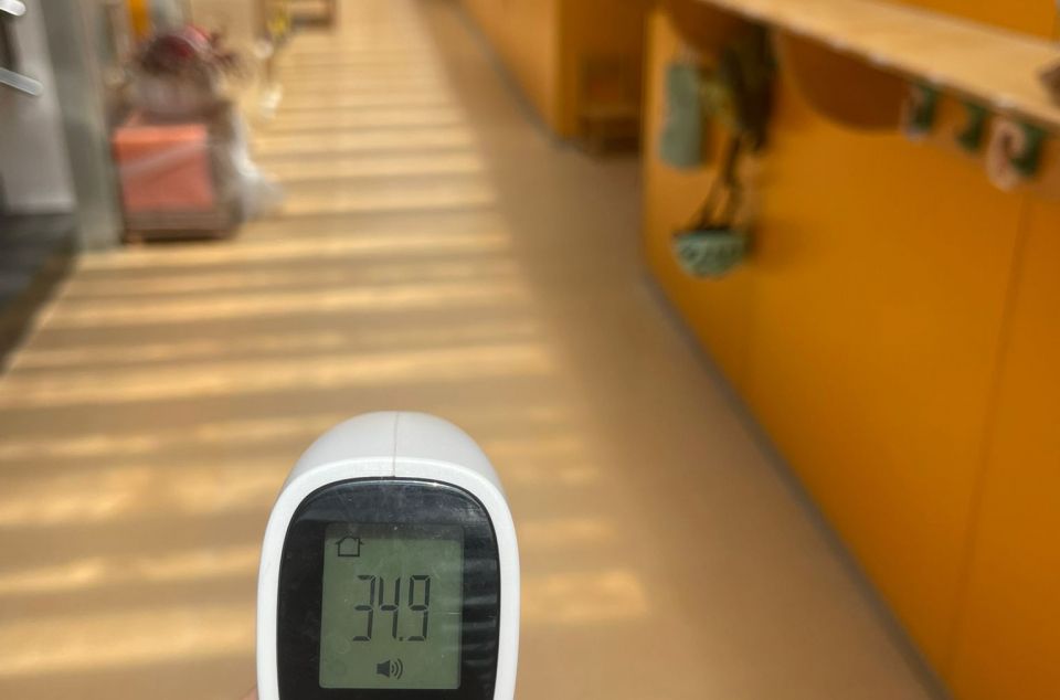 Temperatures extremes a l'escola bressol Els Menuts Temperatures extremes a l'escola bressol Els Menuts