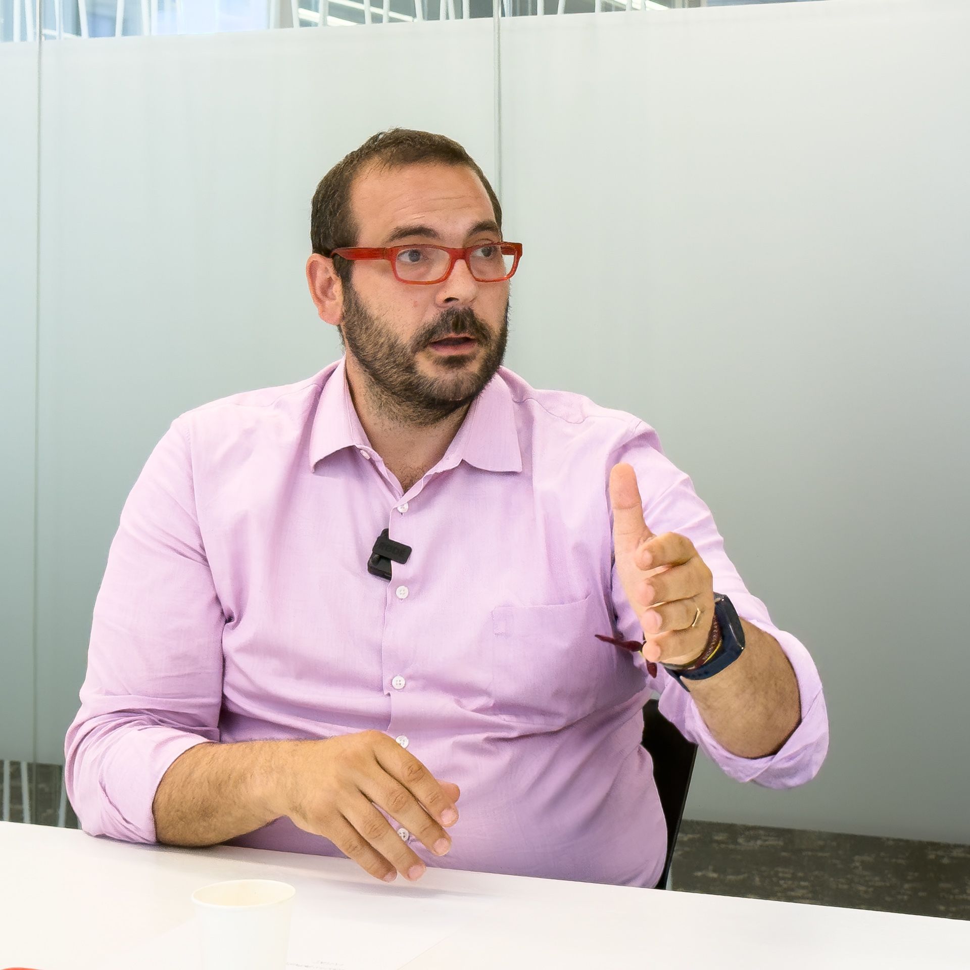David Bote, alcalde de Mataró. Foto: R.Gallofré