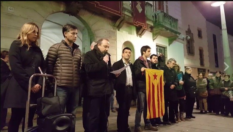 Acte en suport a Forcadell, dijous passat