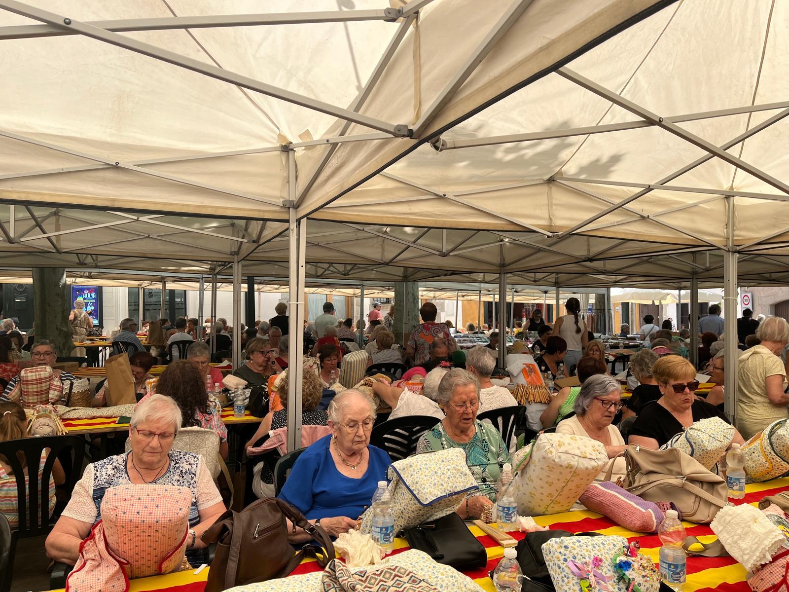 La tradició de les puntes a Sant Vicenç de Montalt