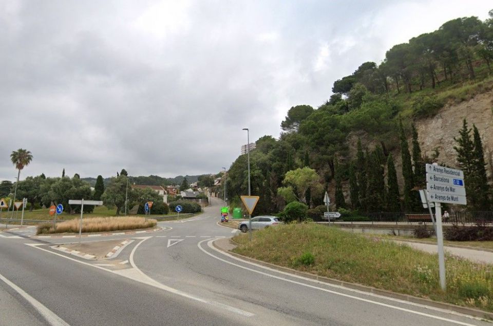 Sector d'Arenys de Munt on s'ha produït el tiroteig Sector d'Arenys de Munt on s'ha produït el tiroteig