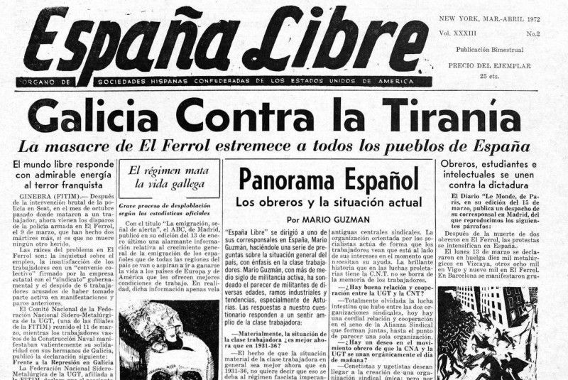 1972 03 España Libre masacre Ferrol 1972 03 España Libre masacre Ferrol