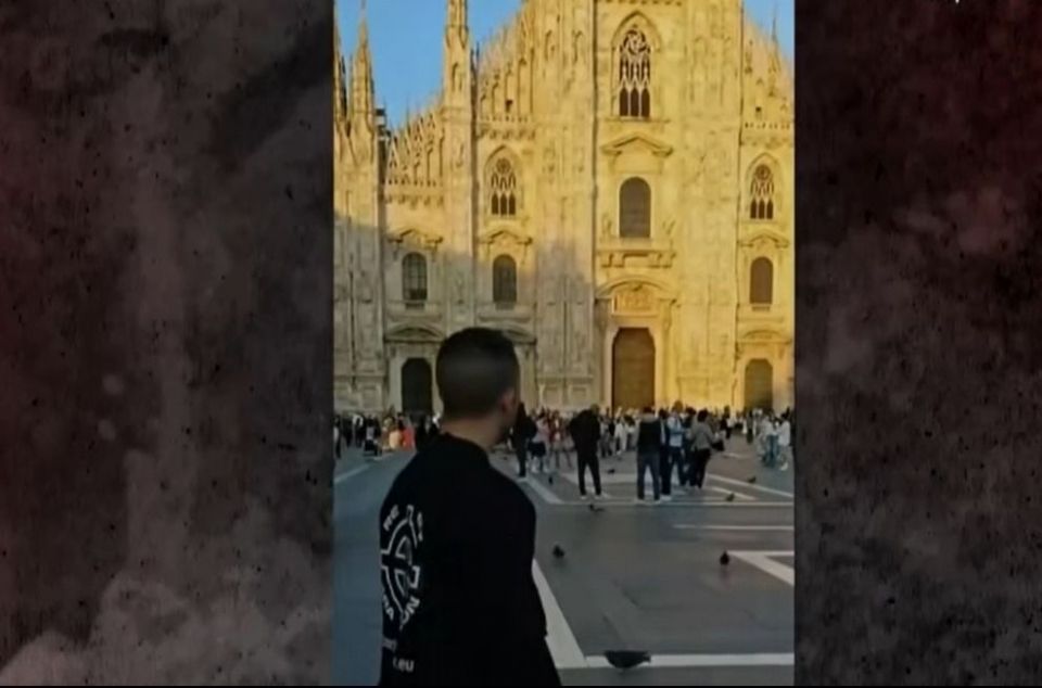 Fragment d'un dels vídeos de Deport Them Now a TikTok Fragment d'un dels vídeos de Deport Them Now a TikTok
