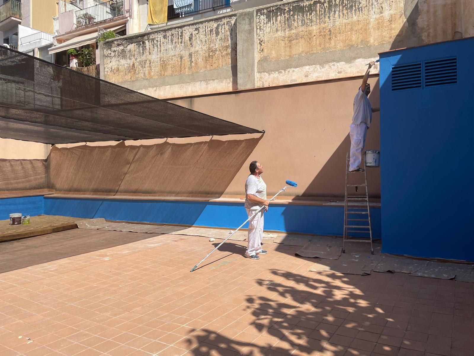 Adequació de la nova seu temporal de l'Escola Bressol Les Figueretes. Foto Ajuntament