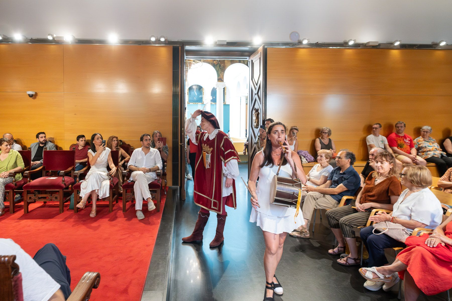 Comencen Les Santes amb l'Estrena Proclama de la Festa Major. Foto: R.Gallofré