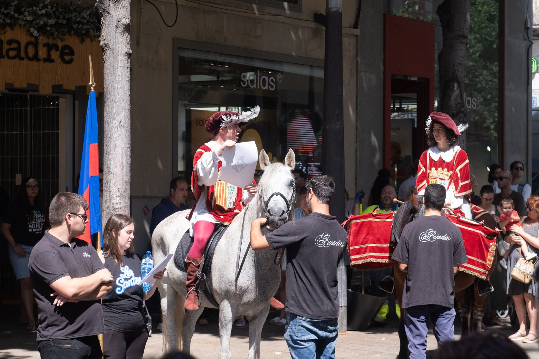 L'Herald, a cavall. Foto: R.Gallofré