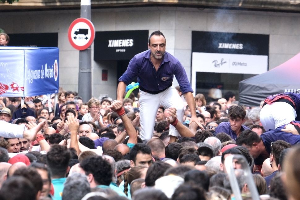 Diada castellera Les Santes 2025. Foto: R.Gallofré