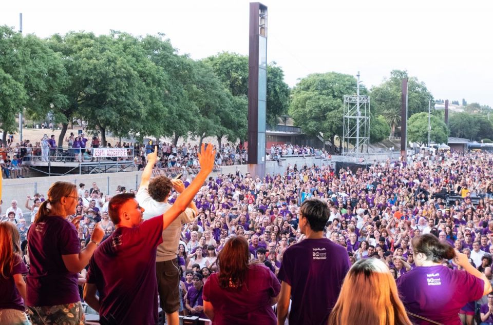 La Flashmob de Dissantes. Foto: R.Gallofré