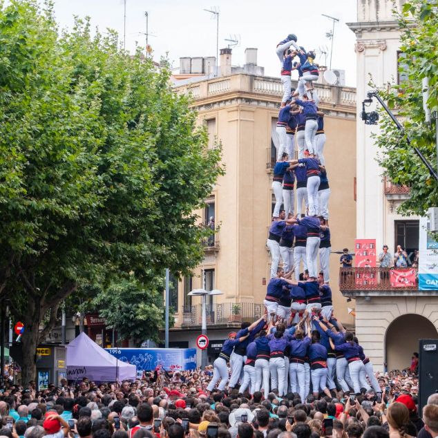 El 5 de 9 amb folre dels Capgrossos. Foto: R.Gallofré El 5 de 9 amb folre dels Capgrossos. Foto: R.Gallofré