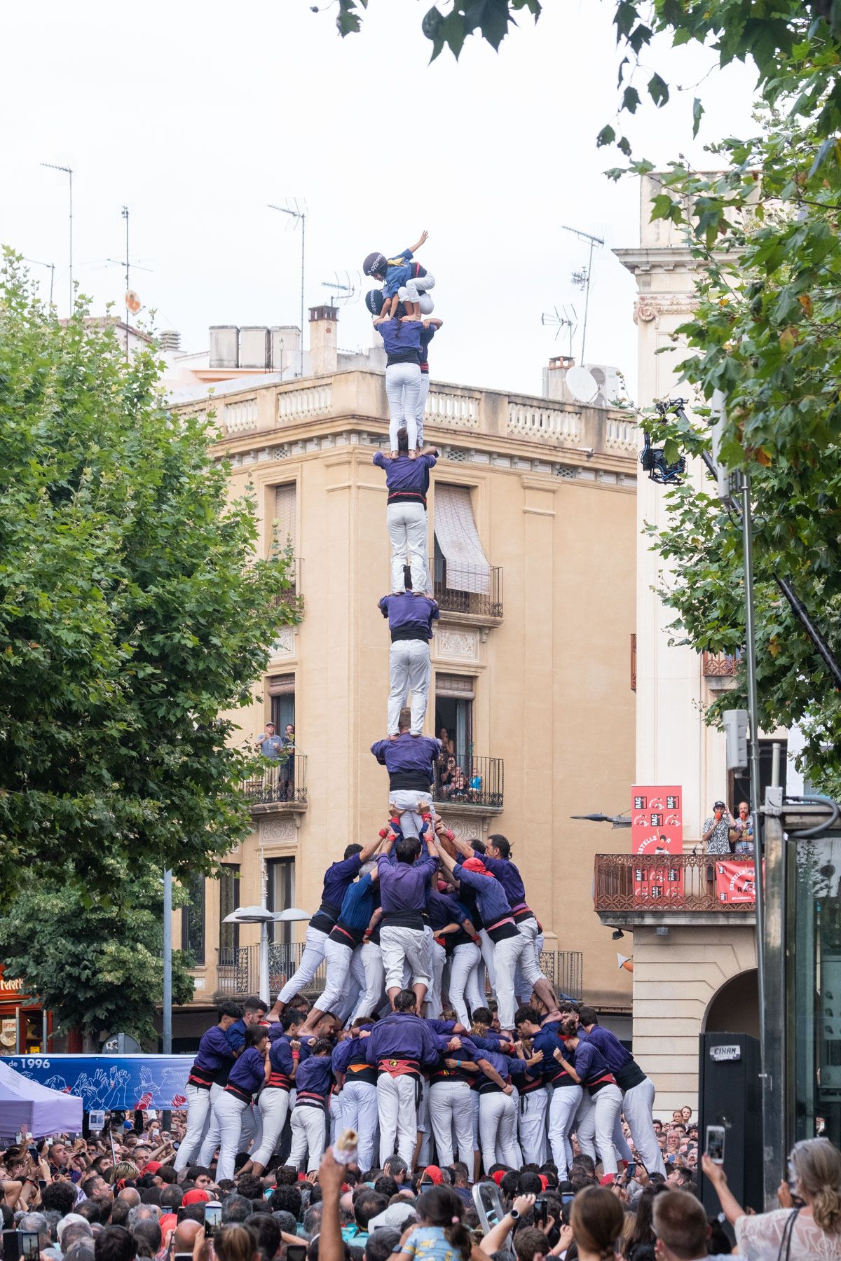 Diada Castellera Capgrossos. Foto: R.Gallofré