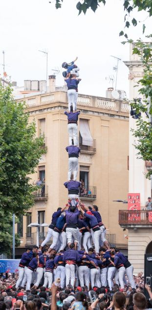 Diada Castellera Capgrossos. Foto: R.Gallofré