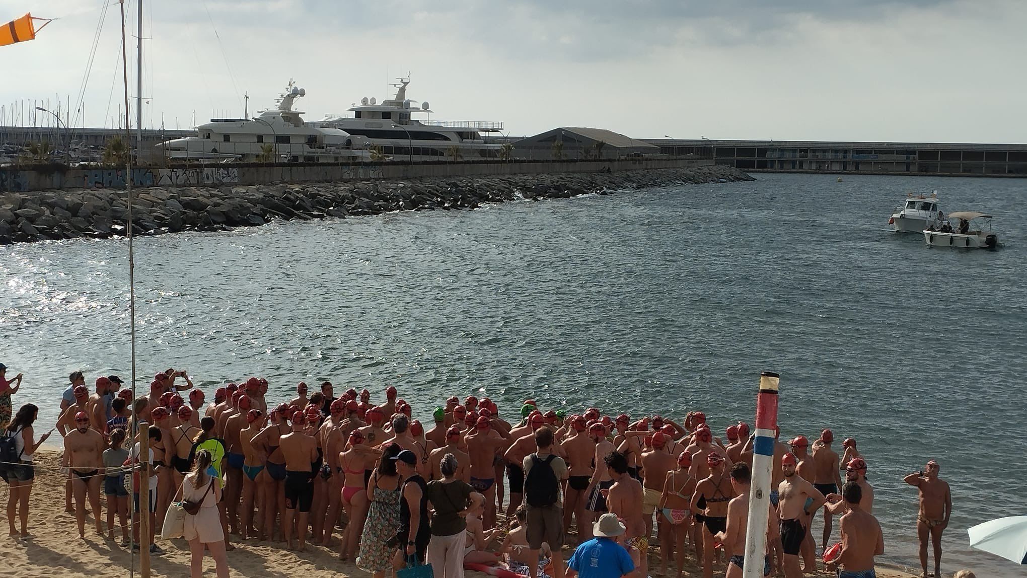 Just abans de la sortida de la Travessa. Foto: DV Just abans de la sortida de la Travessa. Foto: DV