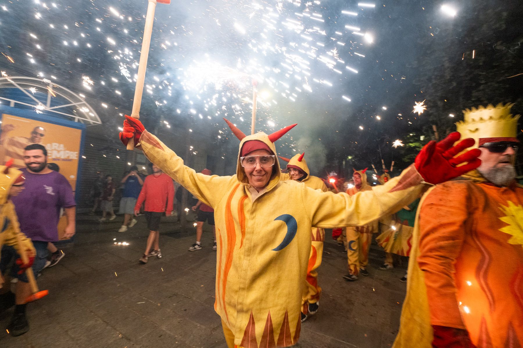 Diables a escena. Foto: R.Gallofré Diables a escena. Foto: R.Gallofré