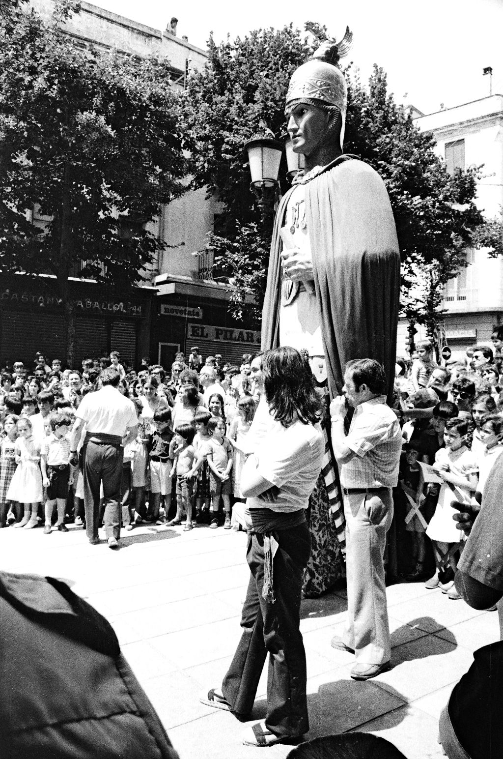 Les Santes de la dècada dels 70, època del 'Fem-ne Festa Major'. Foto: Arxiu Miquel Sala