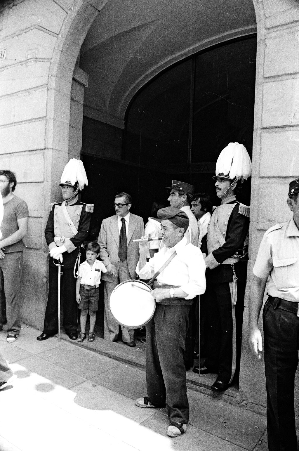 Les Santes de la dècada dels 70, època del 'Fem-ne Festa Major'. Foto: Arxiu Miquel Sala