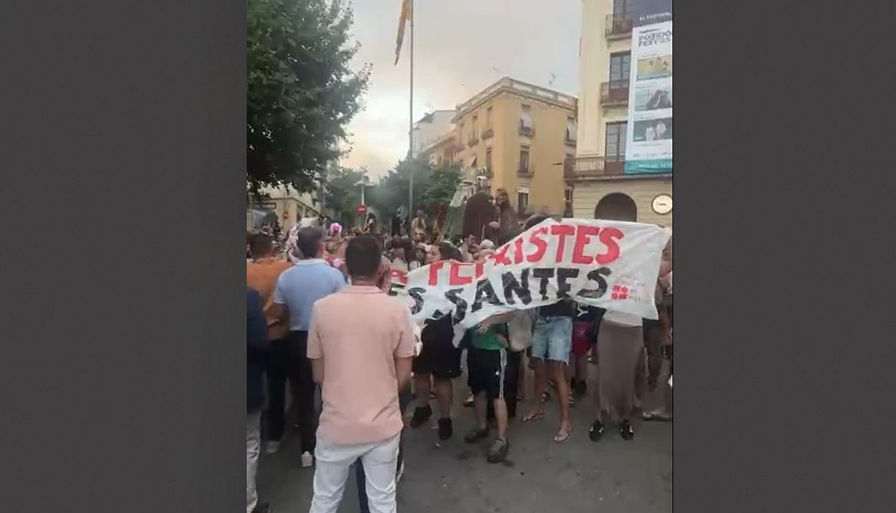 Manifestants a La Passada