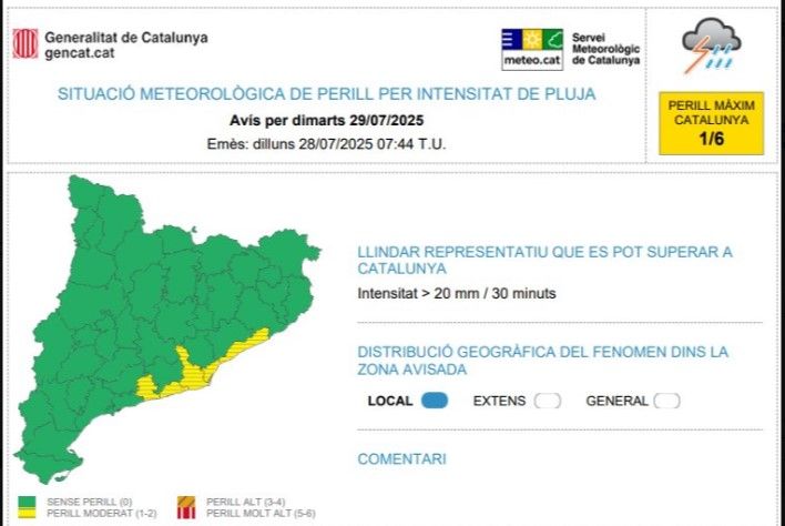 Avís del Meteocat
