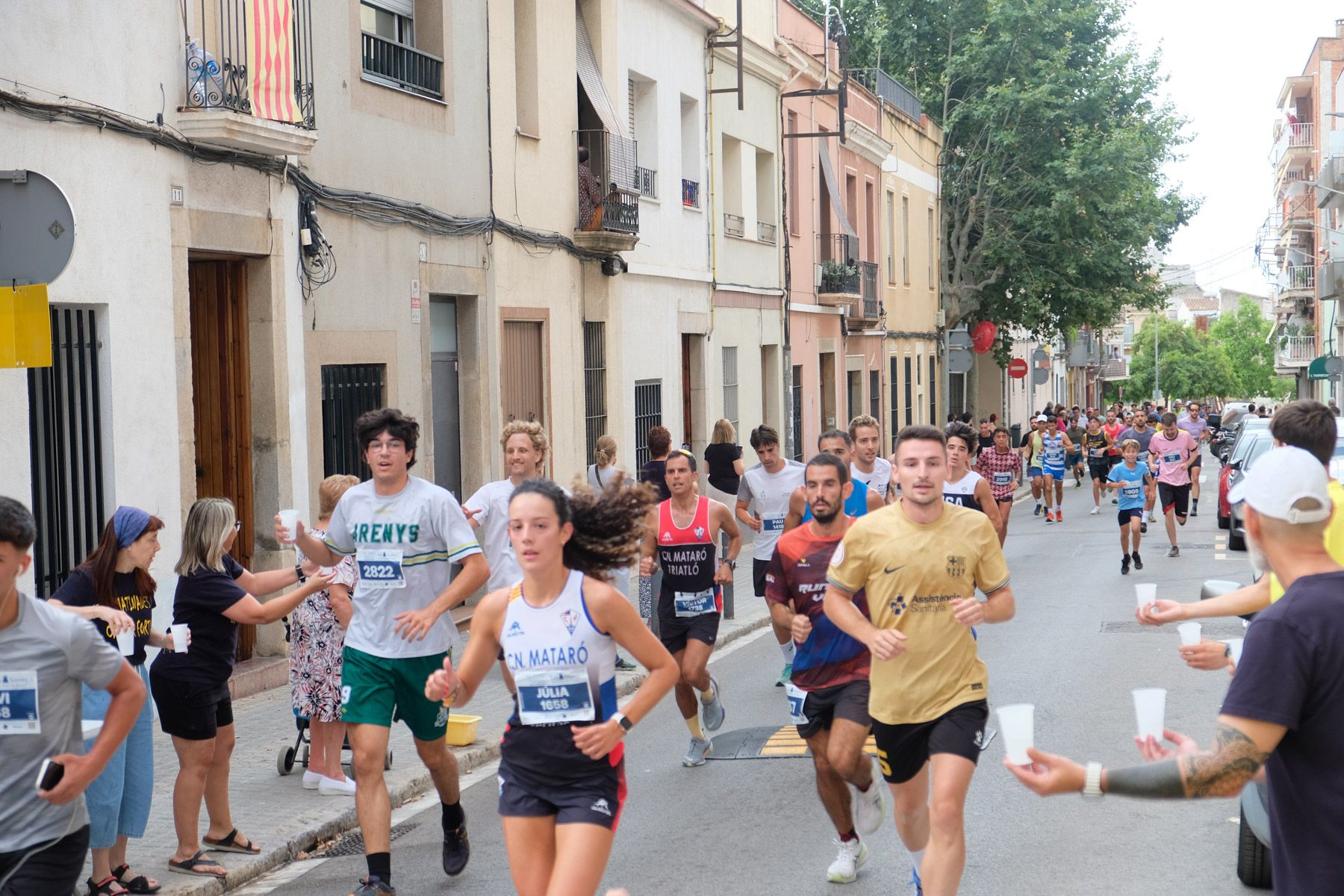 Cursa Popular de Les Santes. Foto: Joan G.Jané