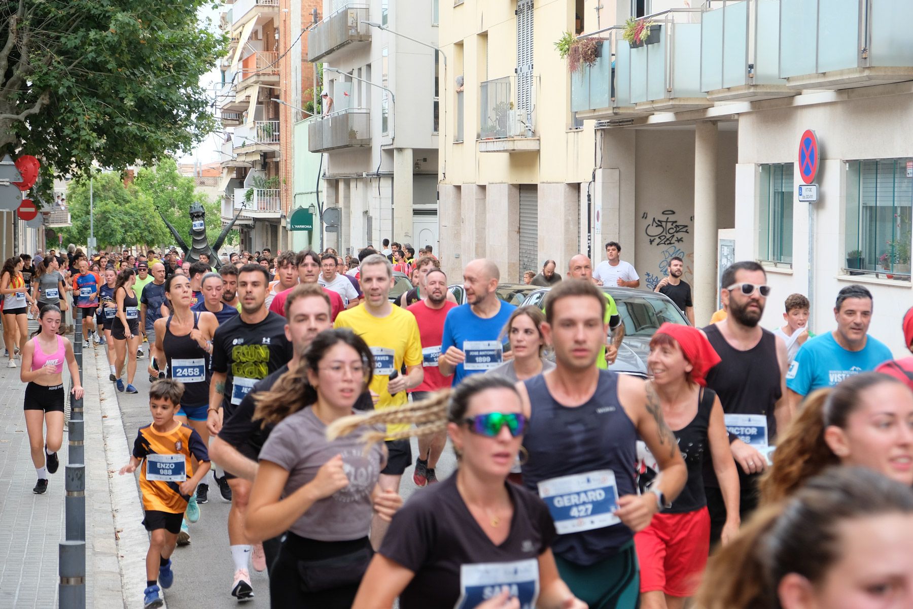 Cursa Popular de Les Santes. Foto: Joan G.Jané