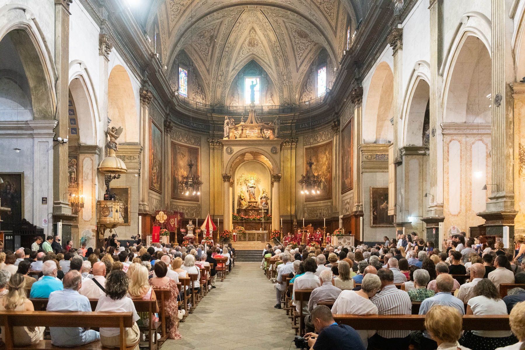 La Misa de Les Santes. Foto: R. Gallofré