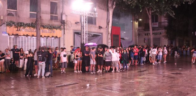 Pluja abans del No n'hi ha prou. Foto: Lluís Rugama