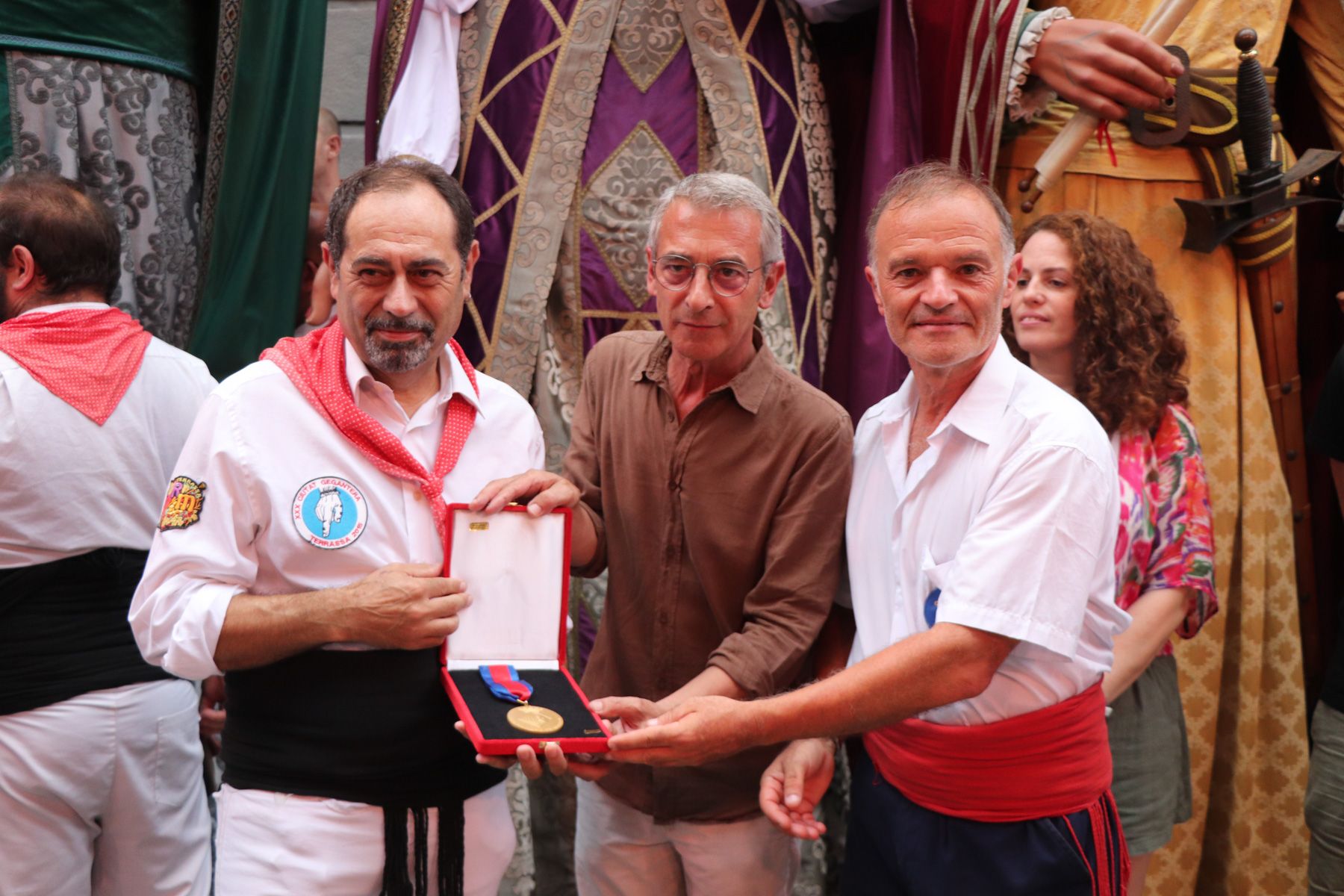 Postal de Gegants. Foto: Lluís Rugama Postal de Gegants. Foto: Lluís Rugama