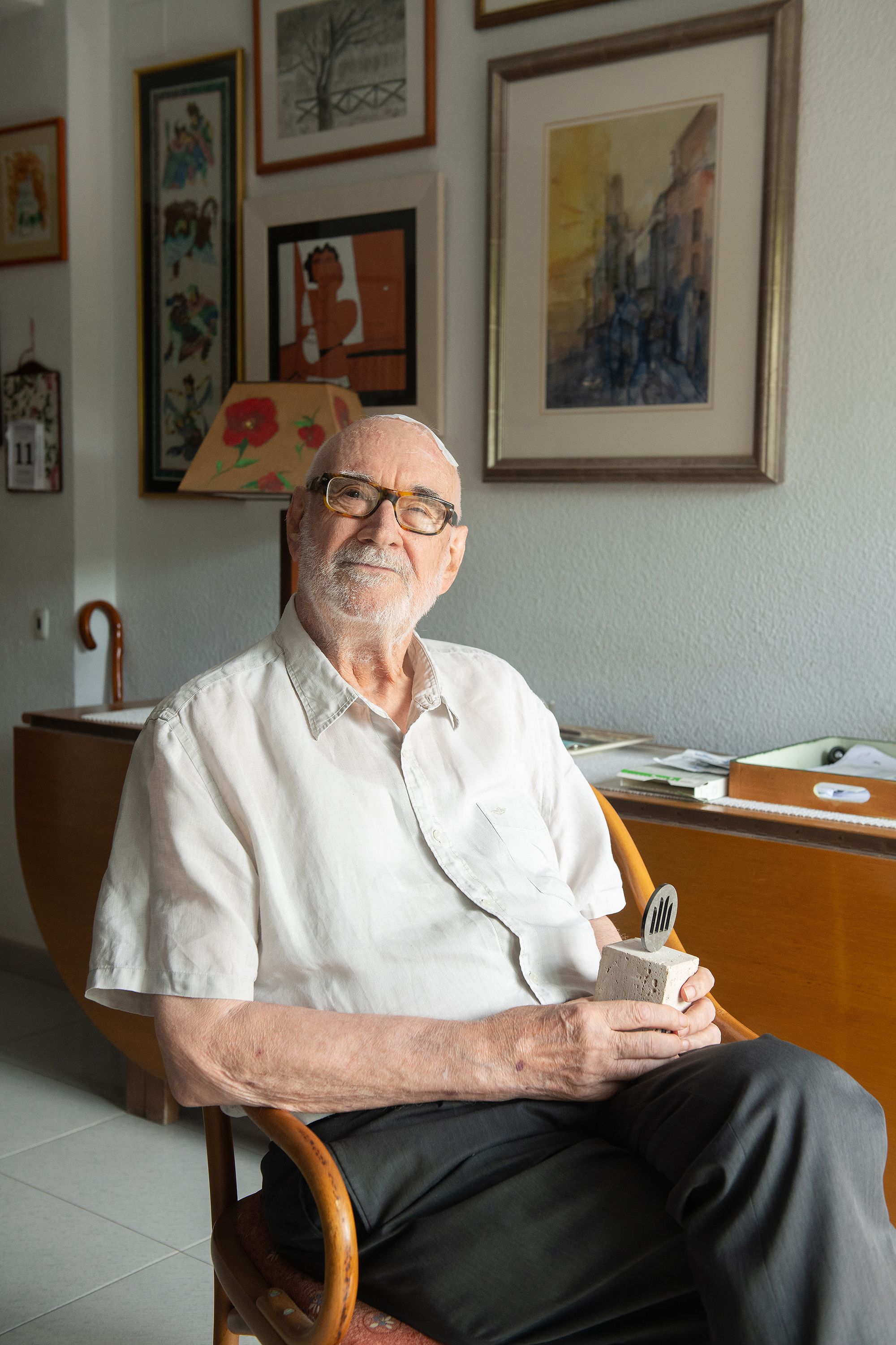 Francesc Rogés, un hombre clave de la cultura mataronina. Foto: R. Gallofré