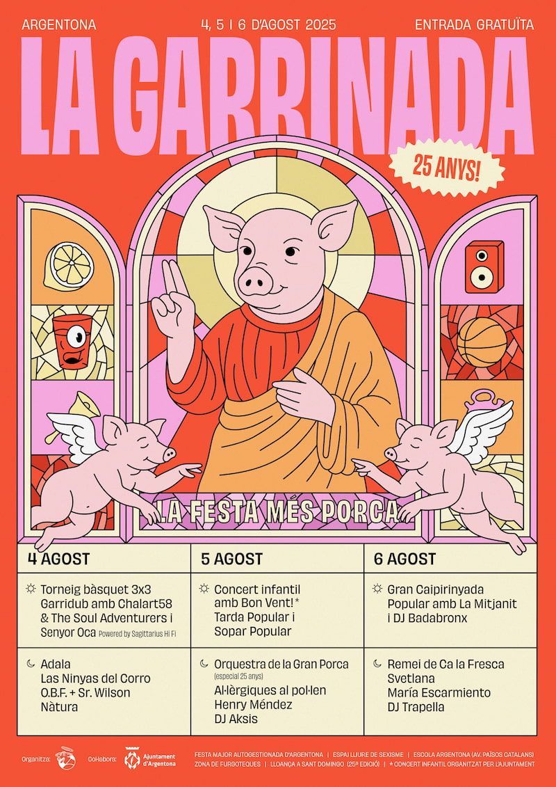 El cartell de la Garrinada 2025 El cartell de la Garrinada 2025