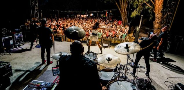 Diferents moments del segon Santvi Fest
