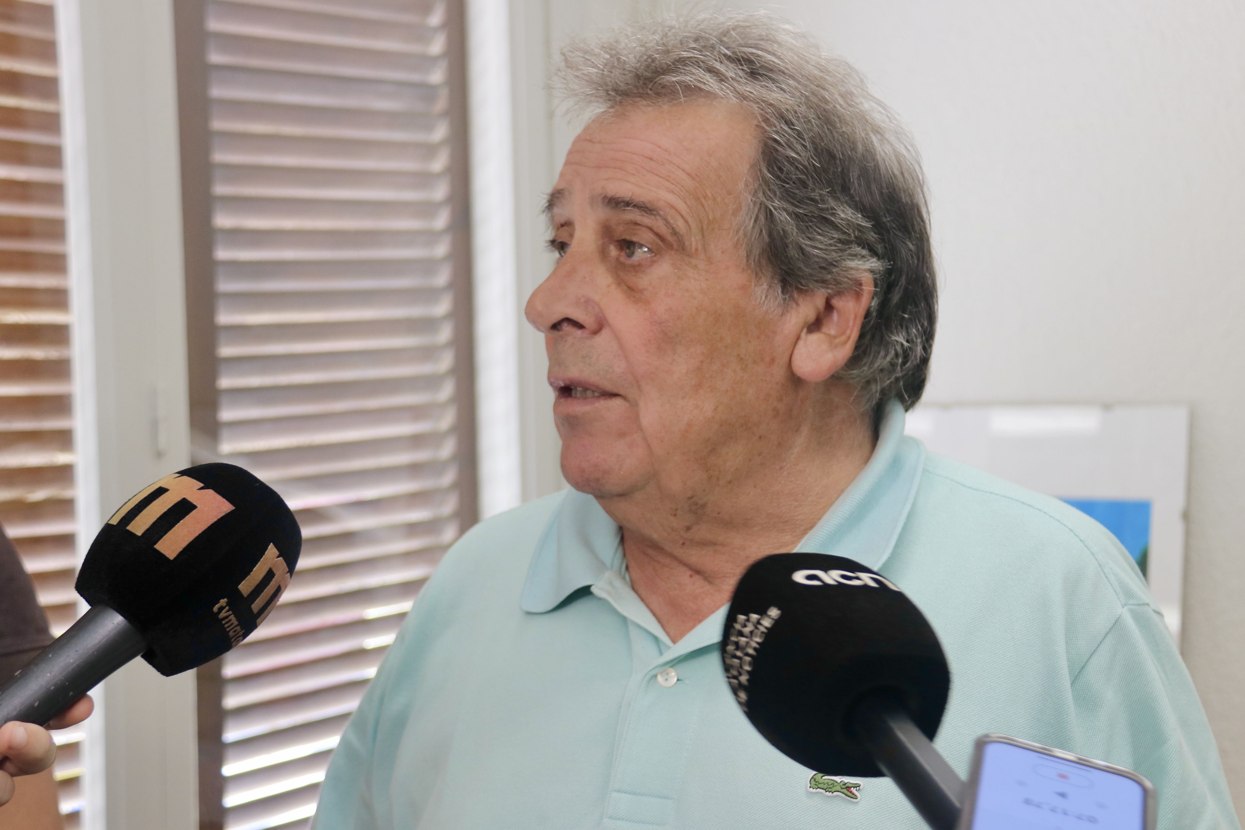 El alcalde de Santa Susanna, Joaquim Campolier. Foto: ACN