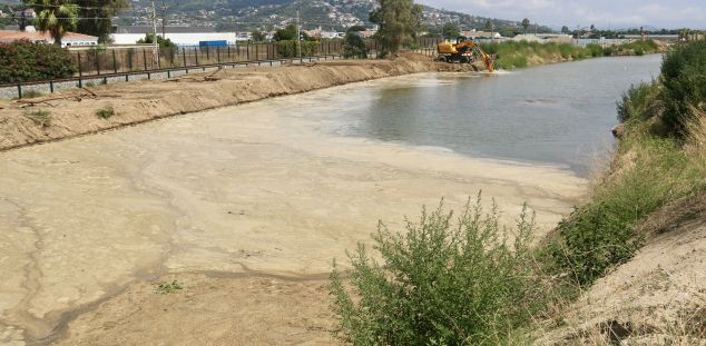 La bassa amb aigua del Pla d'en Balasc. Foto: ACN La bassa amb aigua del Pla d'en Balasc. Foto: ACN