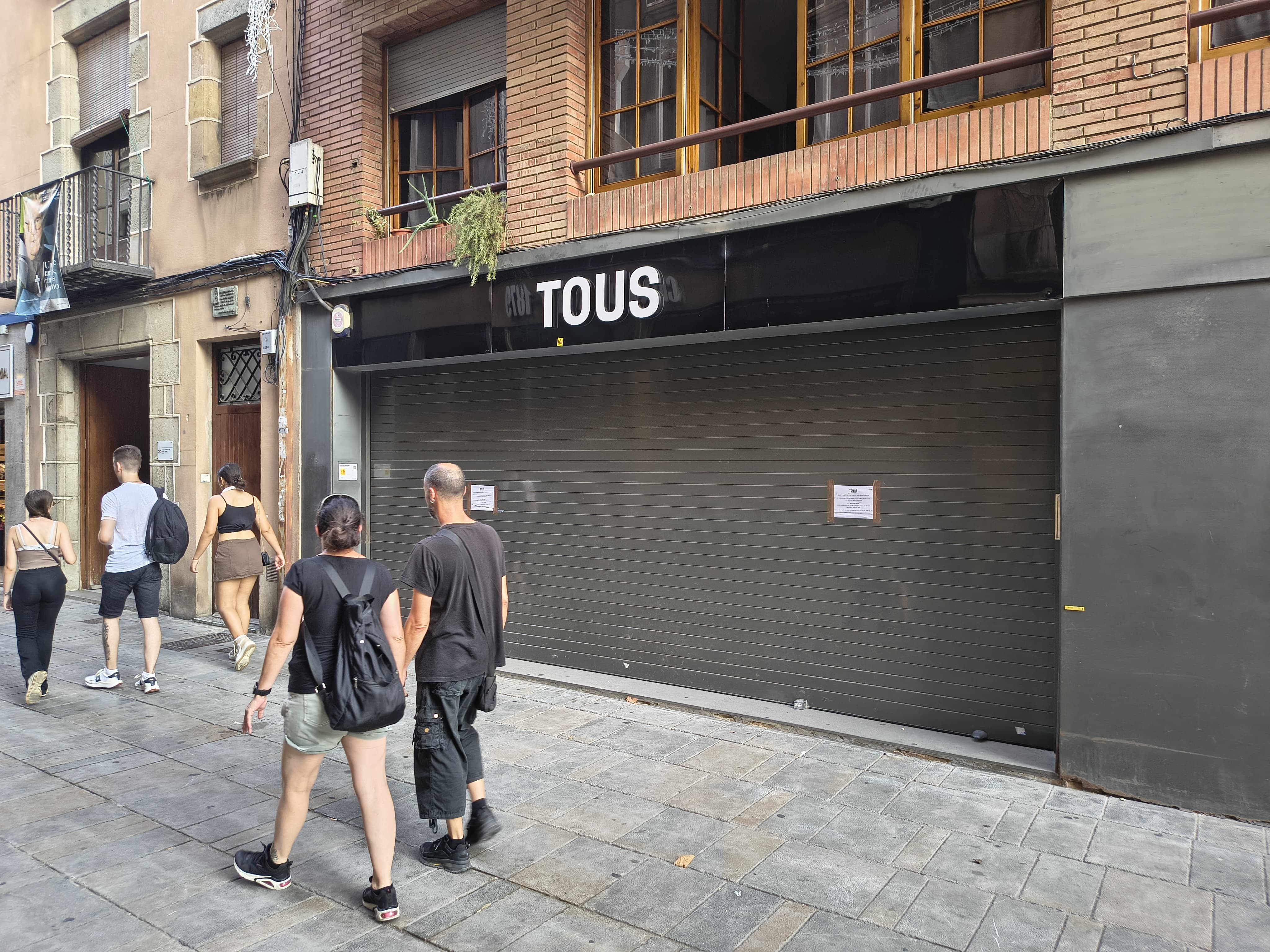 Local de la tienda de Tous en la calle Barcelona de Mataró