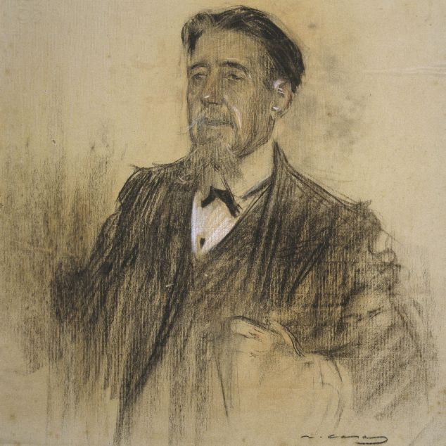 Melcior de Palau, pintat per Ramon Casas Melcior de Palau, pintat per Ramon Casas