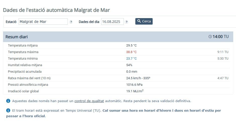 Malgrat de Mar Malgrat de Mar