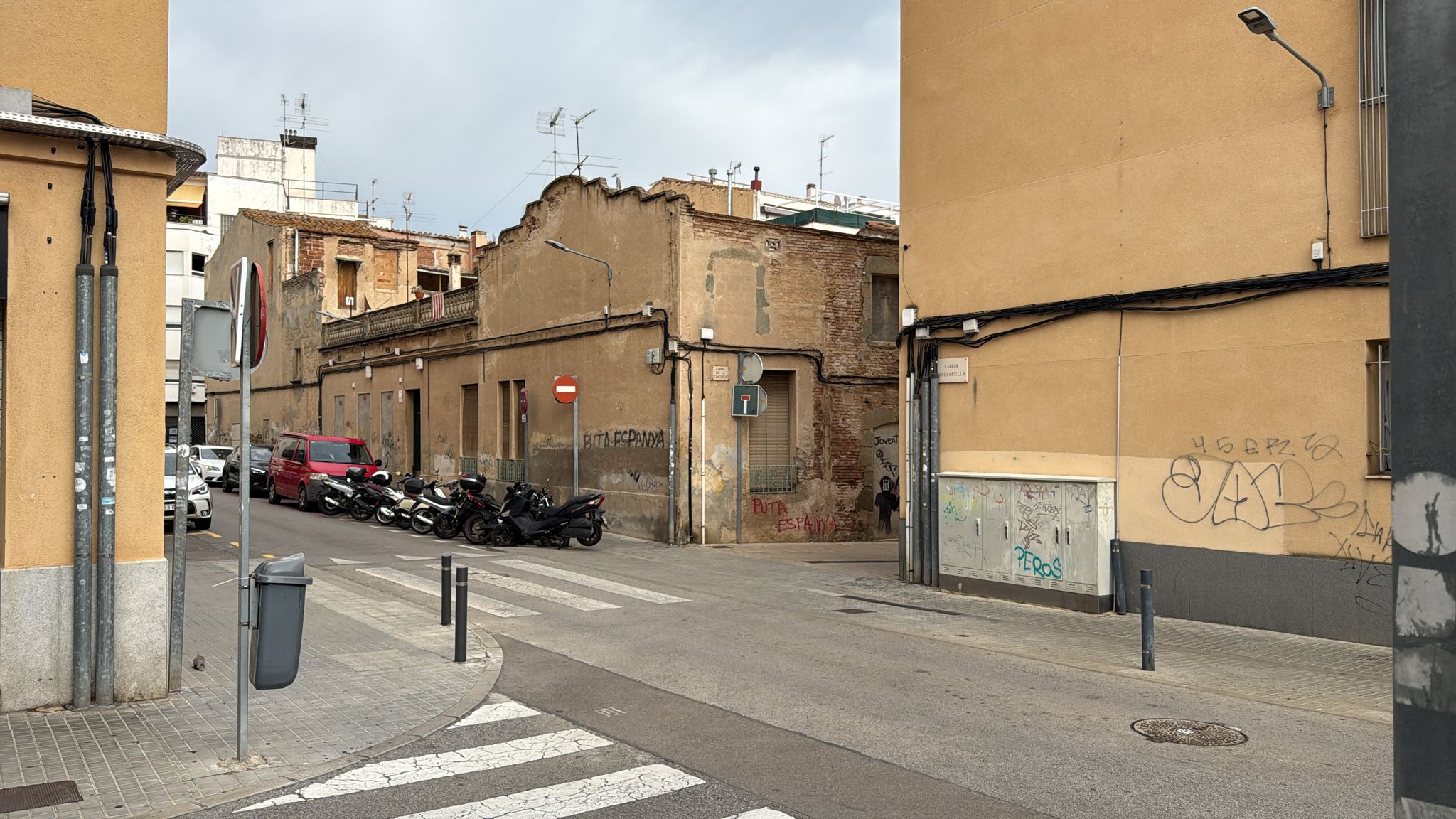 Els entorns on es va produir l'agressió sexual. Foto: R. Gallofré
