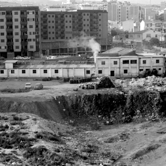 Foto de la construcción de Cerdanyola