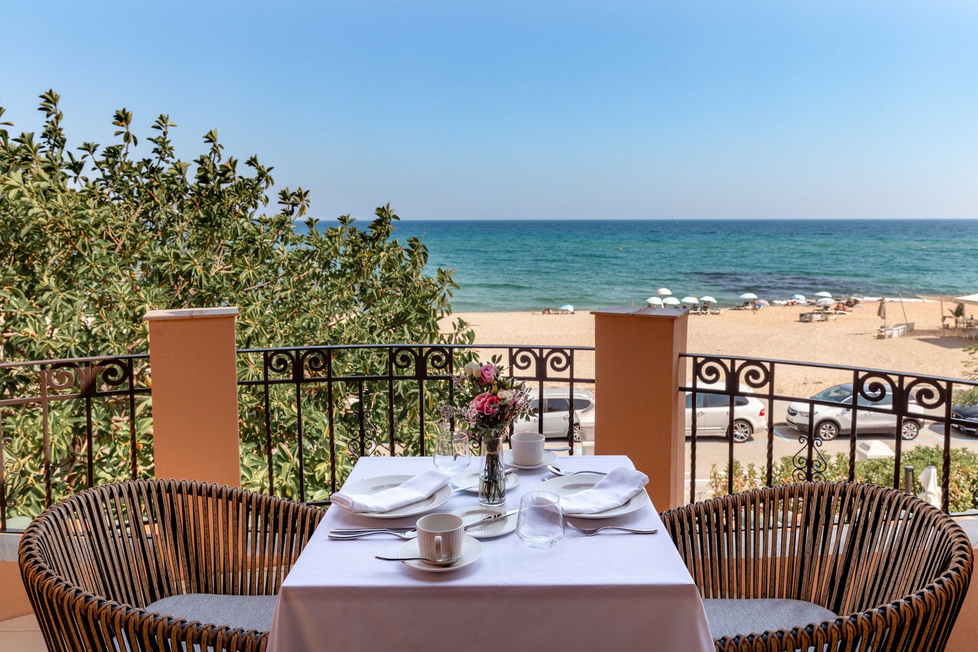 La terrassa privilegiada, a primera línia de mar
