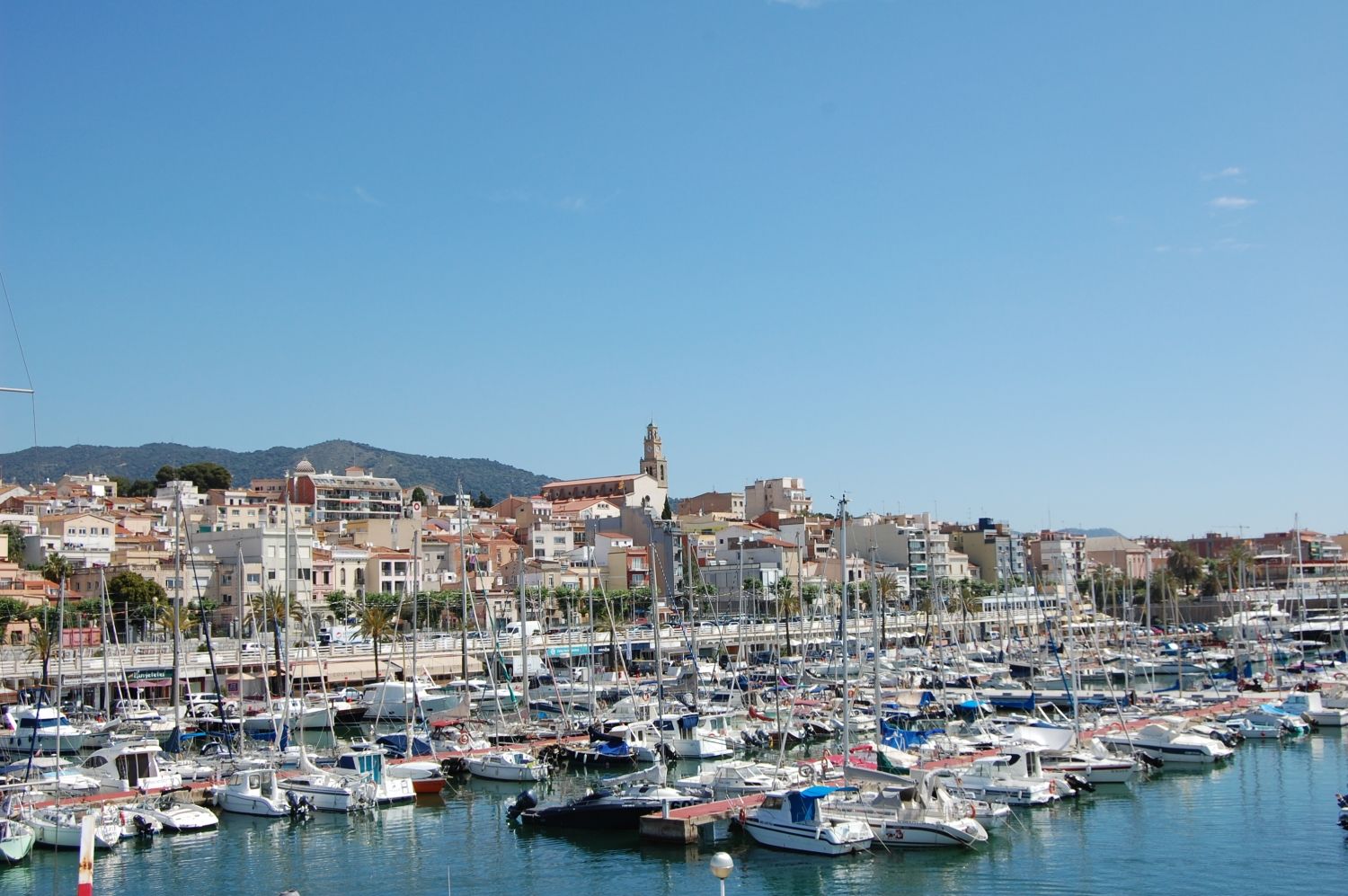 El port del Masnou, on hi ha les embarcacions que fan d'allotjament turístic il·legal. Foto: Ajuntament